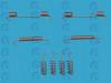 ERT 310015 Accessory Kit, parking brake shoes