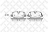 STELLOX 1170000LSX Brake Pad Set, disc brake