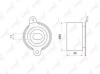 LYNXauto PB-1017 (PB1017) Tensioner Pulley, timing belt