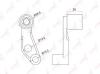 LYNXauto PB-3030 (PB3030) Deflection/Guide Pulley, timing belt