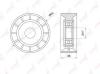 LYNXauto PB-7002 (PB7002) Deflection/Guide Pulley, v-ribbed belt