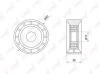 LYNXauto PB-7027 (PB7027) Deflection/Guide Pulley, v-ribbed belt