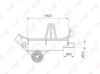 LYNXauto PT-1001 (PT1001) Tensioner, timing belt