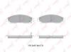 LYNXauto BD-3436 (BD3436) Brake Pad Set, disc brake