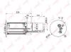 LYNXauto LF-1078M (LF1078M) Fuel filter