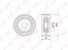LYNXauto PB-5129 (PB5129) Tensioner Pulley, v-ribbed belt