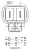 WAIglobal 48-8116 (488116) Alternator Regulator