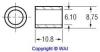 WAIglobal 62-1200 (621200) Bush, starter shaft