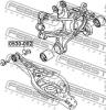 FEBEST 0530-002 (0530002) Caster Shim, axle beam