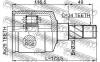 FEBEST 1111-ESP (1111ESP) Joint, drive shaft