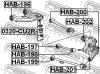 FEBEST HAB-198 (HAB198) Control Arm-/Trailing Arm Bush