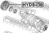 FEBEST HYDS-I30 (HYDSI30) Belt Pulley, crankshaft