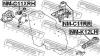 FEBEST NM-C11XRH (NMC11XRH) Engine Mounting
