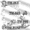 FEBEST TM-063 (TM063) Engine Mounting