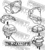 FEBEST TM-JZX110FR (TMJZX110FR) Engine Mounting