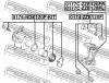 FEBEST "0176-NDE120F-KIT" (0176NDE120FKIT) Piston, brake caliper
