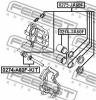 FEBEST "0274-A60F-KIT" (0274A60FKIT) Guide Bolt, brake caliper