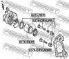 FEBEST 0374-CRVLOWR (0374CRVLOWR) Guide Bolt, brake caliper