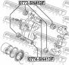 FEBEST 0773SN413F Bellow, brake caliper guide