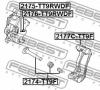 FEBEST "2174-TT9F" (2174TT9F) Guide Bolt, brake caliper