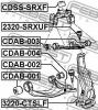 FEBEST CDSSSRXF Bush, shock absorber