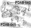 FEBEST FDAB-041 (FDAB041) Mounting, differential