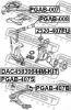 FEBEST "PGAB-407B" (PGAB407B) Control Arm-/Trailing Arm Bush