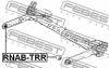 FEBEST RNABTRR Mounting, axle beam