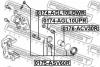 FEBEST 0174-AGL10LOWR (0174AGL10LOWR) Guide Bolt, brake caliper