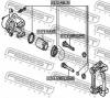 FEBEST 0374-MRVLOWR (0374MRVLOWR) Guide Bolt, brake caliper