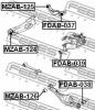 FEBEST FDAB-039 (FDAB039) Bush, control arm mounting