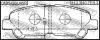 FEBEST "0101-GSU45R" (0101GSU45R) Brake Pad Set, disc brake