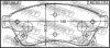 FEBEST 1801-ASJF (1801ASJF) Brake Pad Set, disc brake