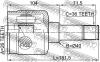FEBEST 2111-FY36LH (2111FY36LH) Joint, drive shaft