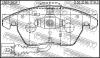 FEBEST "2301-362F" (2301362F) Brake Pad Set, disc brake