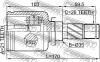 FEBEST 0511-DY5WATLH (0511DY5WATLH) Joint, drive shaft