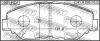 FEBEST 0301-RDF (0301RDF) Brake Pad Set, disc brake