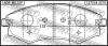 FEBEST 1401-REXIF (1401REXIF) Brake Pad Set, disc brake