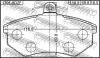 FEBEST 1701-8D2F (17018D2F) Brake Pad Set, disc brake