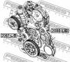FEBEST 2087-LIB (2087LIB) Tensioner Pulley, v-ribbed belt