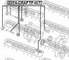 FEBEST 2374-CRAFTF-KIT (2374CRAFTFKIT) Guide Bolt, brake caliper