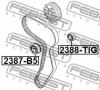 FEBEST 2388TIG Deflection/Guide Pulley, v-ribbed belt