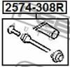 FEBEST 2574308R Guide Bolt, brake caliper
