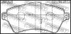FEBEST 2901FLF Brake Pad Set, disc brake
