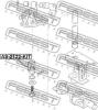 FEBEST AS2122KIT Repair Kit, gear lever