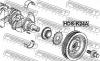 FEBEST "HDS-K24A" (HDSK24A) Belt Pulley, crankshaft