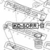 FEBEST KD-SORR (KDSORR) Shock Absorber