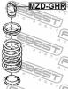 FEBEST MZD-GHR (MZDGHR) Shock Absorber