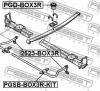 FEBEST PGD-BOX3R (PGDBOX3R) Leave Spring Stop, auxiliary spring