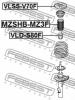 FEBEST VLD-S80F (VLDS80F) Shock Absorber